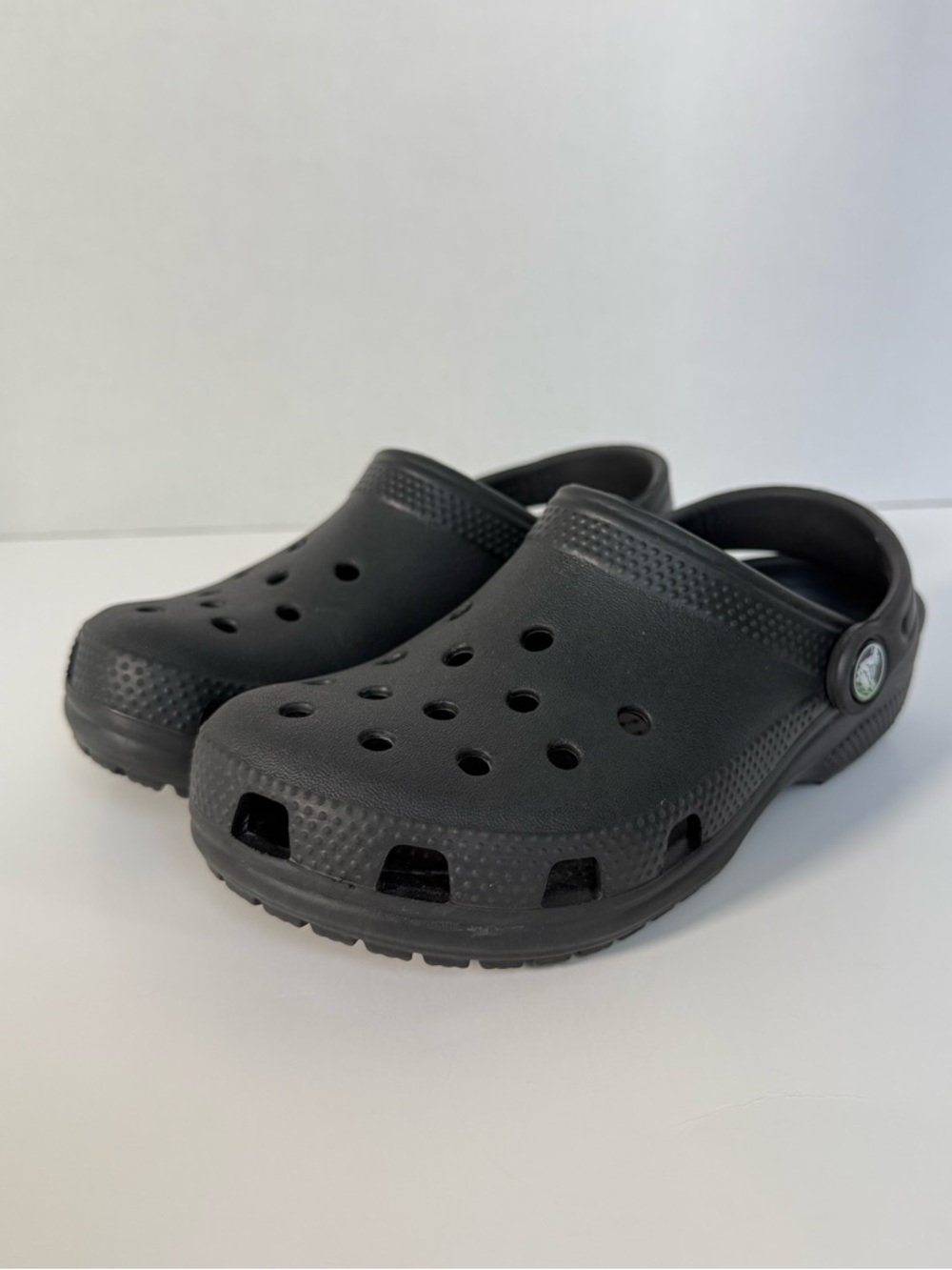 Kids Black Crocs Shoes - Comfortable Slip-On